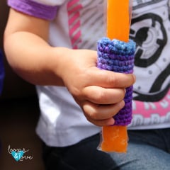 Crochet Easy Freezie Ice Pop Holders