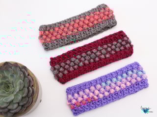 Puff Stitch Ear Warmer
