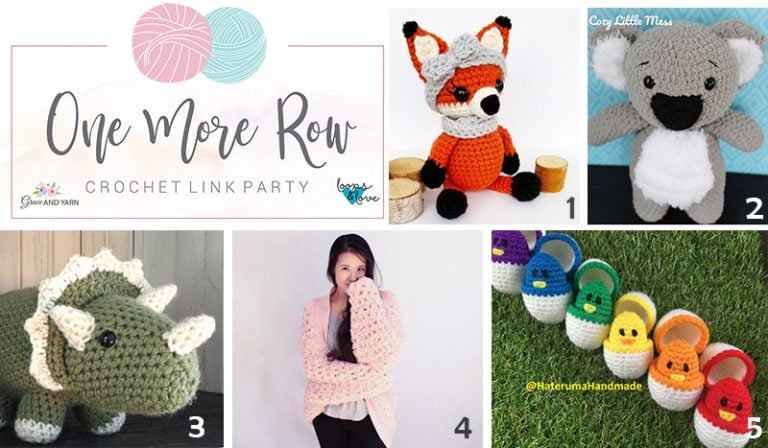 One More Row - Free Pattern Link Party #3