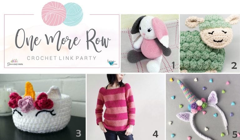 One More Row - Free Pattern Link Party #2