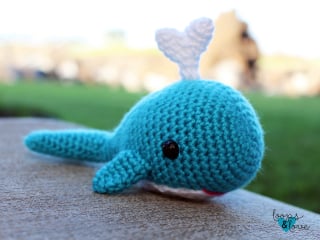 crochet amigurumi whale