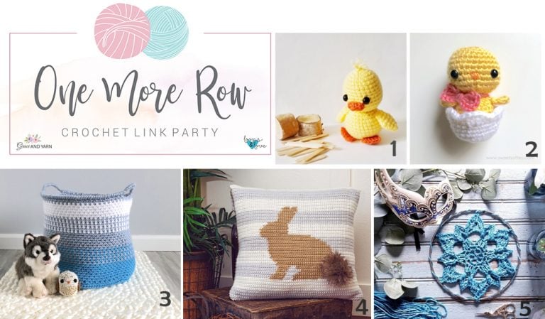 One More Row - Free Pattern Link Party #4