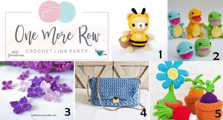 One More Row - Free Pattern Link Party #7