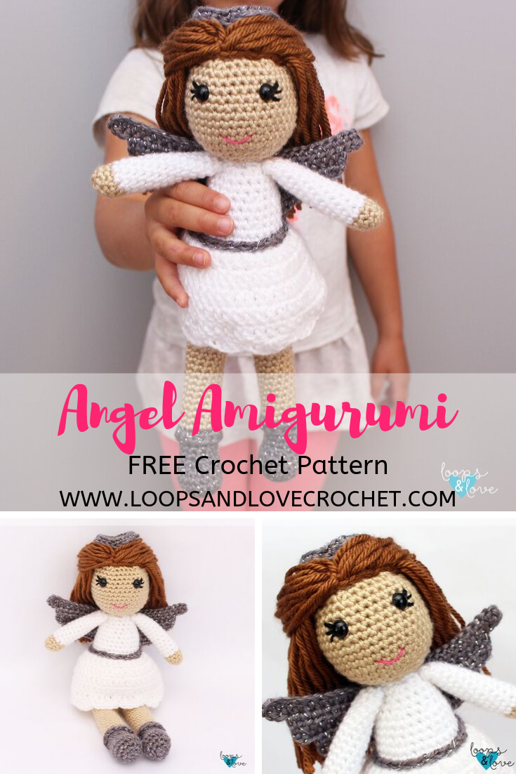 Angel Amigurumi - Free Crochet Pattern Loops & Love Crochet