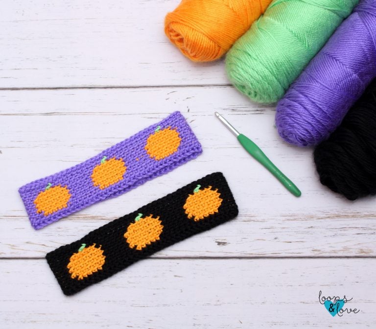 Pumpkin Ear Warmer - Free Crochet Pattern