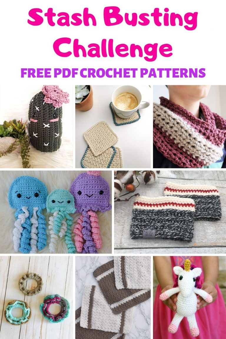 Stash Busting Challenge - Week 2 Loops & Love Crochet