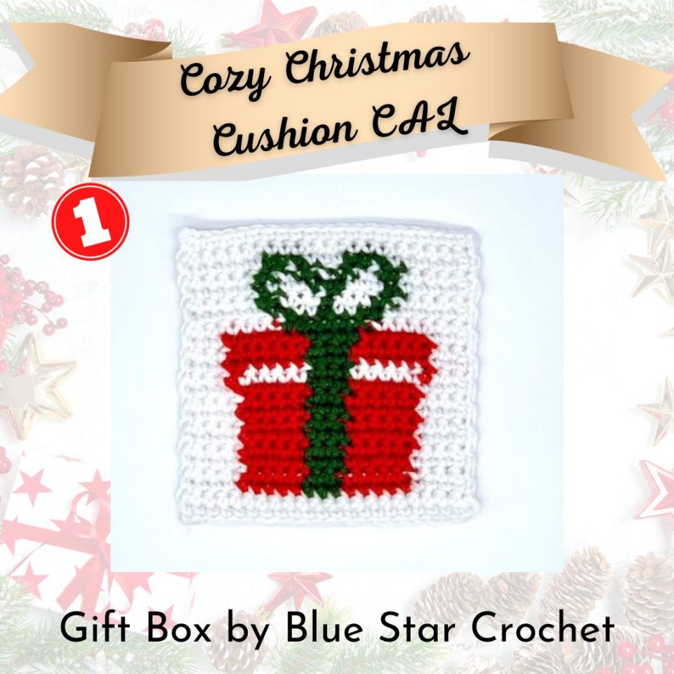 Tapestry Crochet Christmas Squares Free Crochet Along Loops & Love