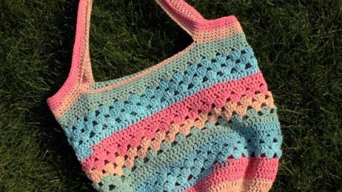 Easy Market Tote - Free Crochet Pattern