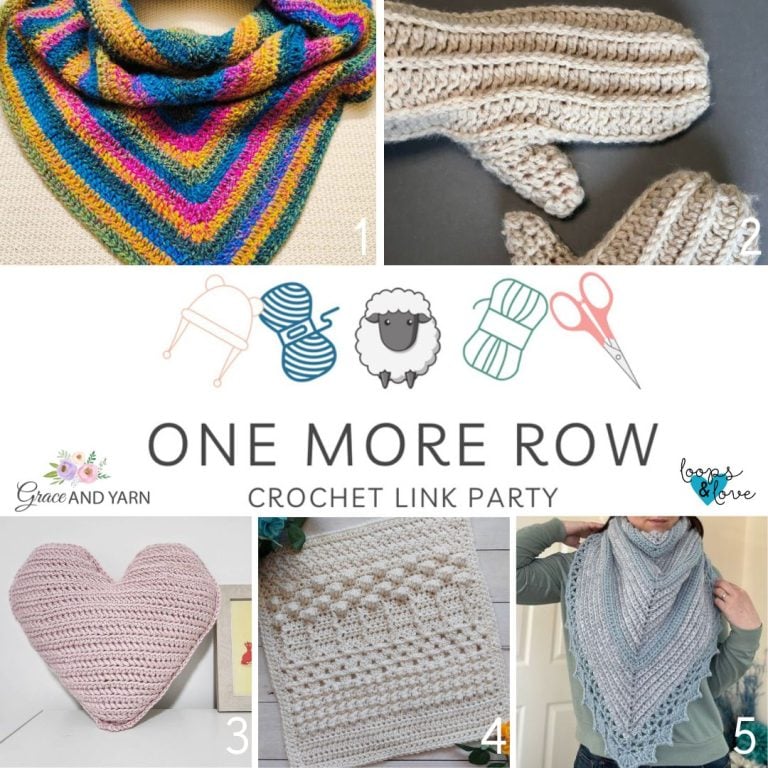 One More Row - Free Crochet Link Party #52