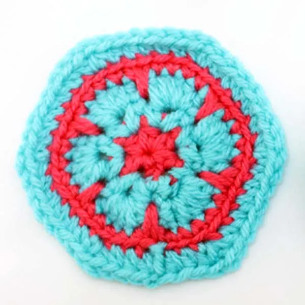 crochet african flower