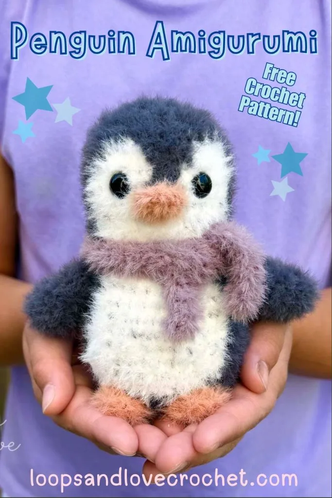 penguin amigurumi pinterest pin