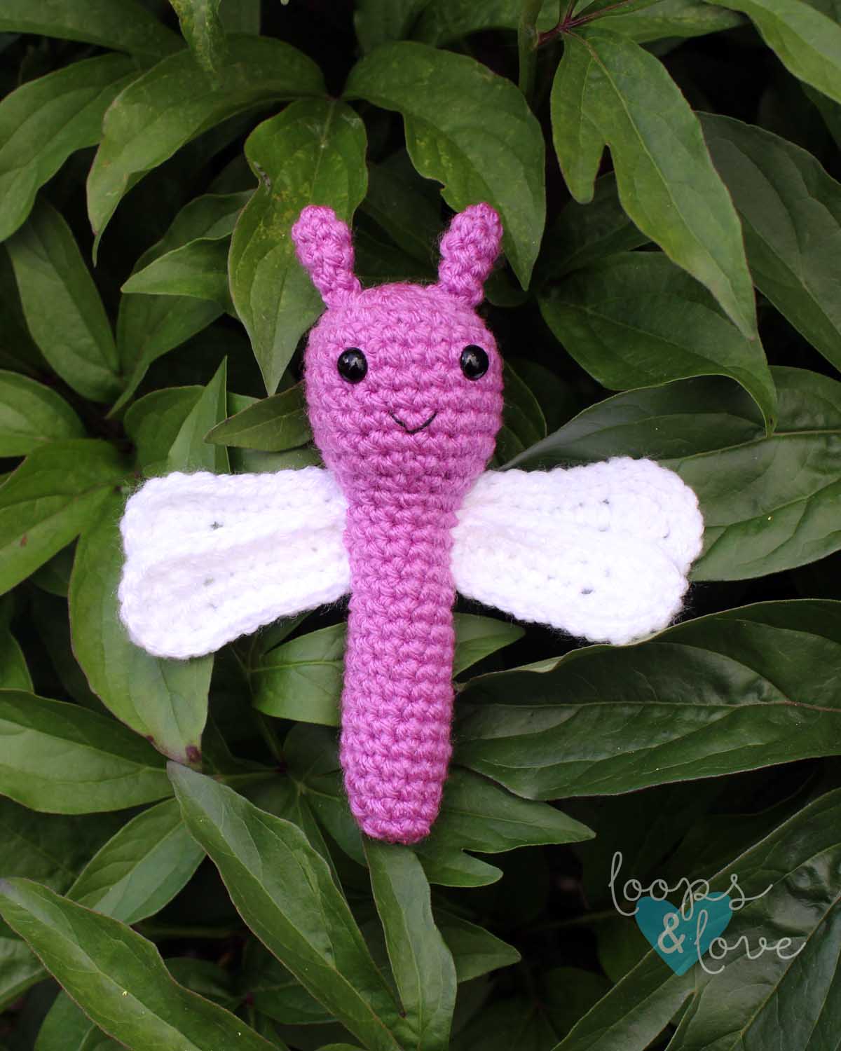 Dragonfly Amigurumi Free Crochet Pattern Loops & Love Crochet