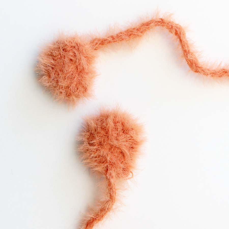a crocheted piece of fabric