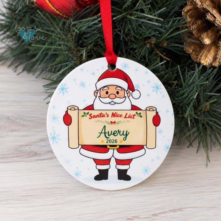 DIY Personalized Christmas Ornaments with the xTool Omni O1 UV Printer
